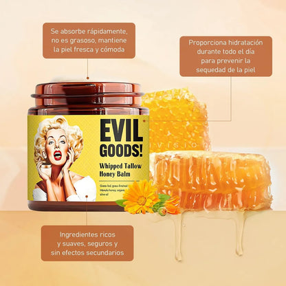 Crema Facial Evil Goods – Hidratación Profunda y Piel Sana al Estilo Ancestral ✨🐄