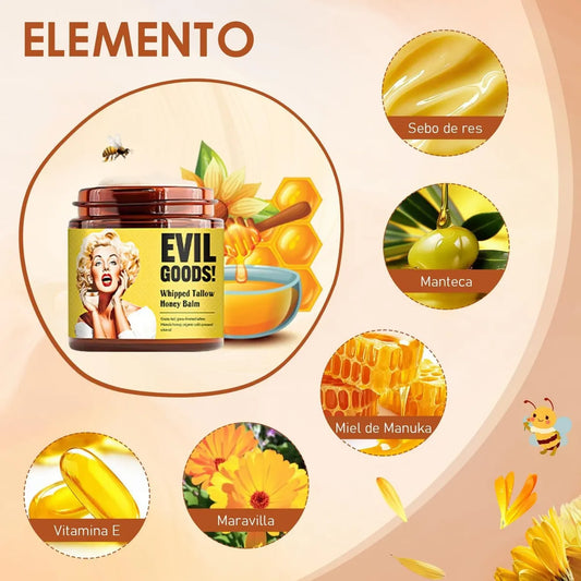 Crema Facial Evil Goods – Hidratación Profunda y Piel Sana al Estilo Ancestral ✨🐄